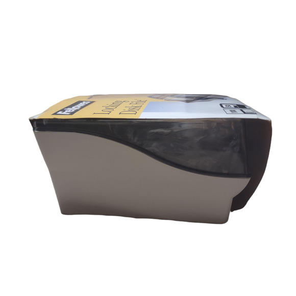 Vintage Fellowes Computerware 100 Disk File For 3.5" With Dividers Locking 1999 - Picture 4 of 5